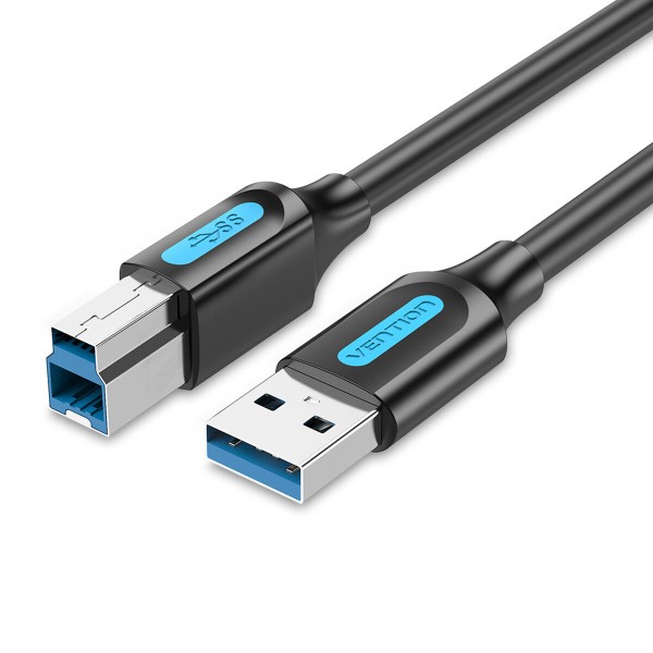 USB laidas Vention COOBH 2 m Juoda (1 vnt.)