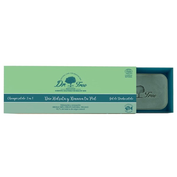 Dušas komplekts Dr. Tree Duo Jūtīga āda 2 Daudzums