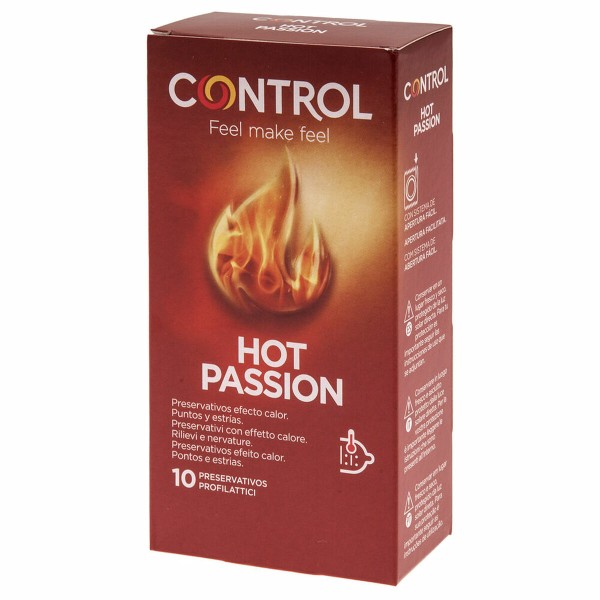 Prezervatyvai Control Hot Passion 10 vnt.