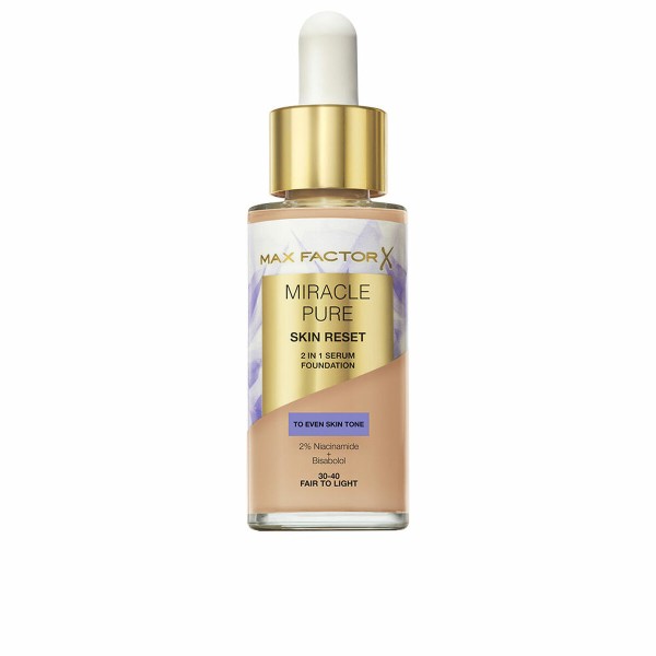 Pilnveidojošs serums Max Factor MIRACLE PURE Nº 30-40 Fair to Light 30 ml