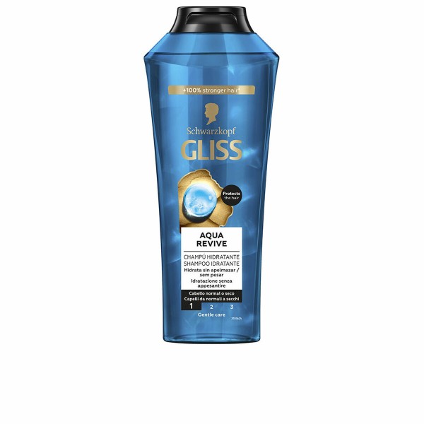 Taastav šampoon Schwarzkopf GLISS AQUA REVIVE 400 ml