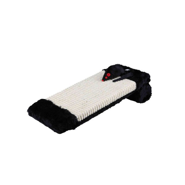 Skrāpējams Paklājiņš Kaķiem Trixie Melns Dabisks 15 × 35 CM