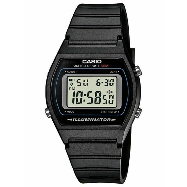 Unisex Kell Casio Must noir Digitaalne