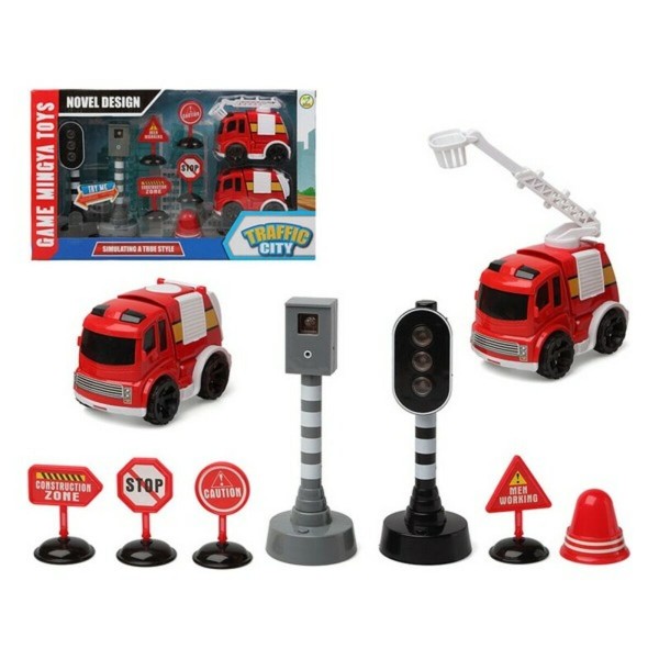 Tuletõrjeauto Traffic City 112840 (9 pcs)