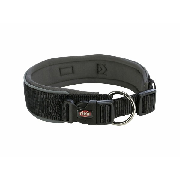 Dog collar Trixie Black Graphite L/XL 53-62 cm