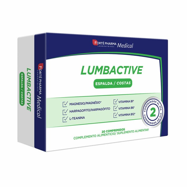 Gydymas nuo rudų dėmių Forté Pharma Lumbactive Espalda (20 vnt.)