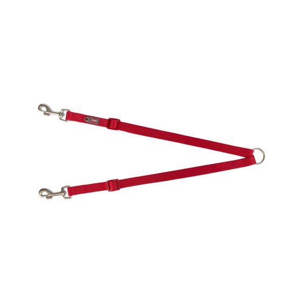Coupling for 2-dog lead Trixie Premium Red