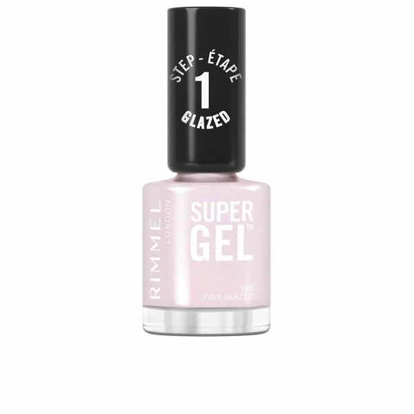 Nagų lakas Rimmel London RL SUPER GEL Nº 105-Pink Glazed 12 ml