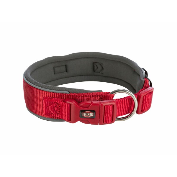 Dog collar Trixie Premium Red Graphite S/M 33-42 cm