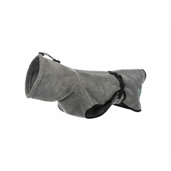 Dog bathrobe Trixie Grey XL