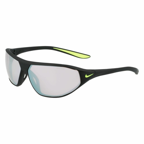 Unisex Saulesbrilles Nike AERO SWIFT MATTE BLACK ROAD CHROME