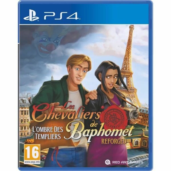 PlayStation 4 Video Game Just For Games LES CHEVALIERS DE BAPHOMET
