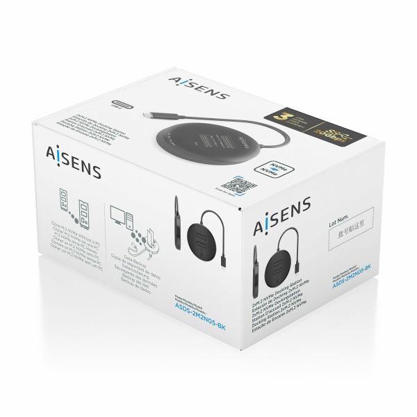 Зарядная станция Aisens ASDS-2M2N05-BK Чёрный