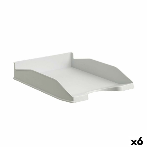Filing Tray Archivo 2000 Grey A4 Sheet Plastic (6 Units)