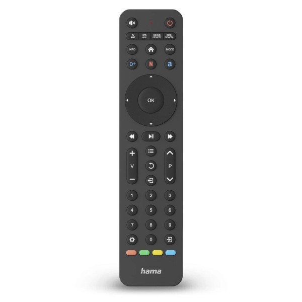 Universal Remote Control Hama 00221055 Black