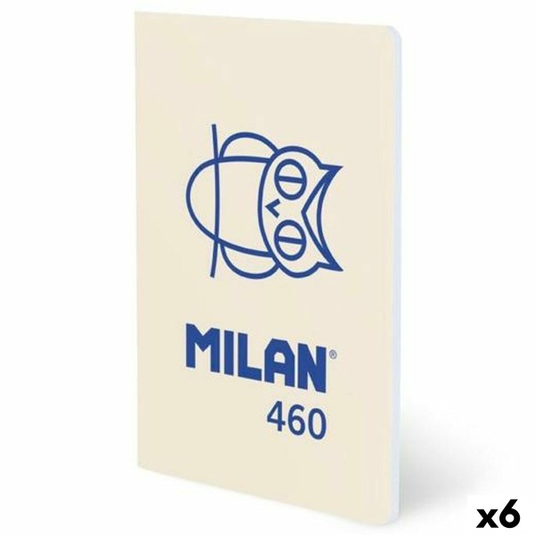 Notebook Milan Beige A5 24 Sheets (6 Units)