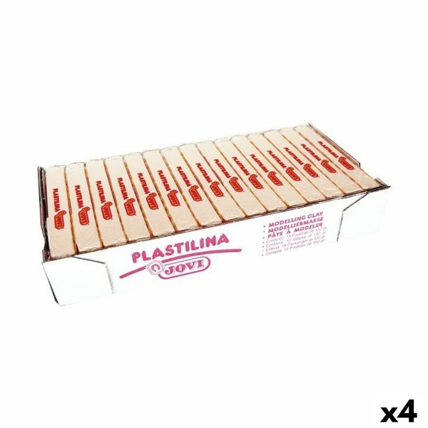 Modeliavimo plastilinas Jovi Balta 150 g 15 Dalys (4 vnt.)