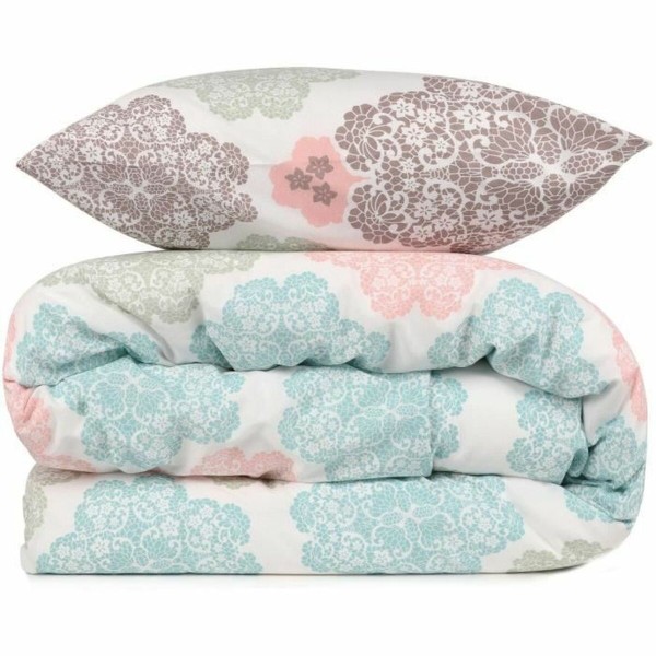 Duvet cover set Turquoise Super king 3 Pieces