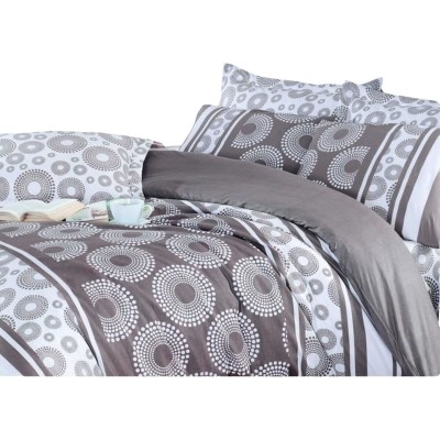 Duvet cover set Brown Super...