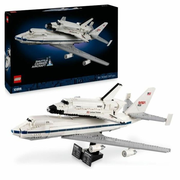 Konstruktsioon komplekt Lego 10360 Shuttle Carrier Aircraft 2417 Tükid, osad