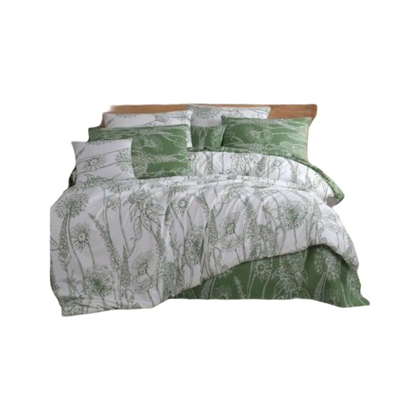 Duvet cover set White Super king 3 Pieces
