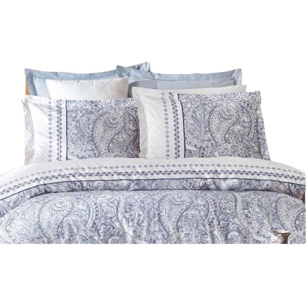 Duvet cover set Blue Super king 3 Pieces
