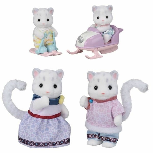 Playset Sylvanian Families Snow Leopard Family Mitmevärviline