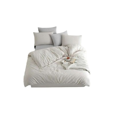 Duvet cover set Beige Super...