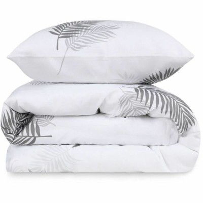 Duvet cover set Grey Super...