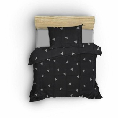 Duvet cover set Grey Super...