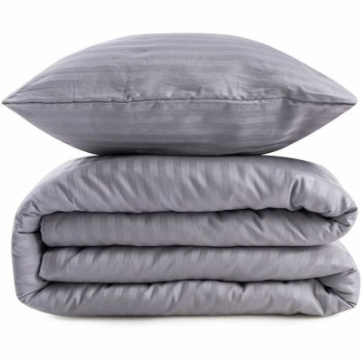 Duvet cover set Grey Super...