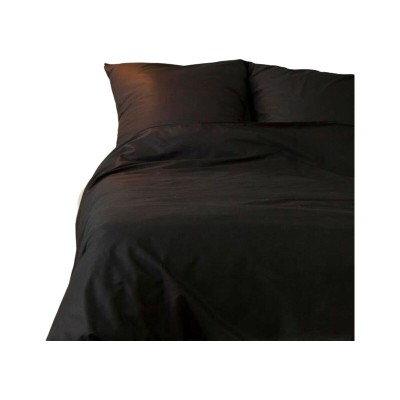 Duvet cover set Black Super...