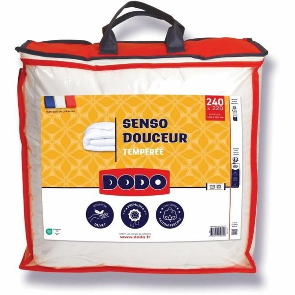 Sega DODO SENSO DOUCEUR Balts 350 g/m² 220 x 240 cm