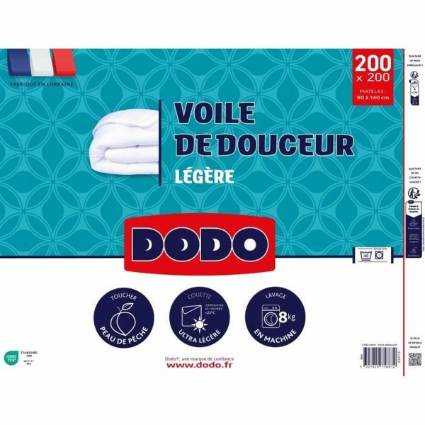 Peitto DODO VOILE DE DOUCEUR Valkoinen 100 g/m² 200 x 200 cm