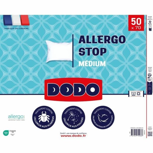 подушка DODO ALLERGO STOP Белый 50 x 70 cm