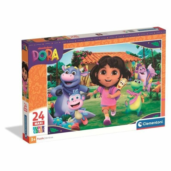 Puzzle Clementoni Dora 62 x 42 cm 24 Pieces