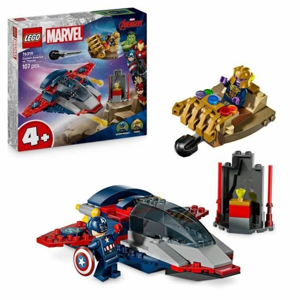 Statybos rinkinys Lego 76319 Captain America VS Thanos 107 Dalys