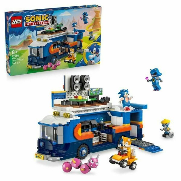 Construction set Lego 77006 Team Sonic Command Truck 747 Pieces