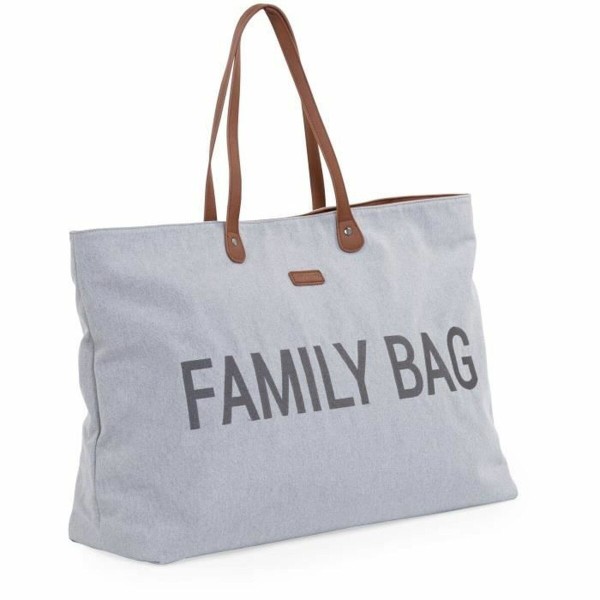 Autiņbiksīšu maiņas soma Childhome Family Bag Pelēks
