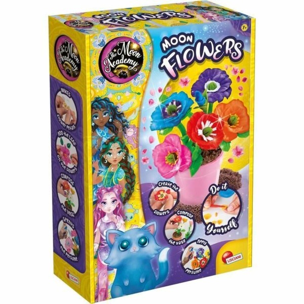 Craft Game Lisciani Giochi The Moon Academy Moon Flowers Multicolour