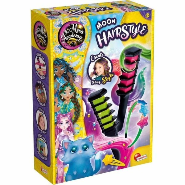 Kampaamosetti lapsille Lisciani Giochi The Moon Academy Moon Hairstyle