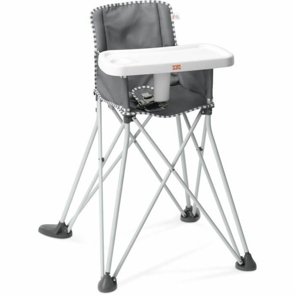 Highchair Bright Starts Pop N Dine Grey