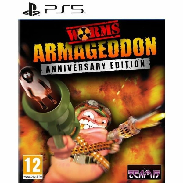 PlayStation 5 -videopeli Just For Games Worms Armageddon Anniversary Edition