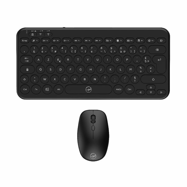 Клавиатура и мышь Mobility Lab CP420W Mini Чёрный AZERTY