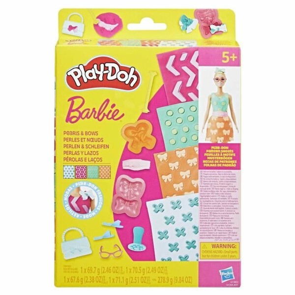 Plastiliinimäng Play-Doh BArbie Pearls & Bows Mitmevärviline
