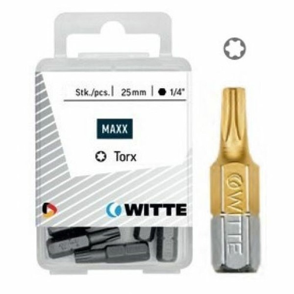 Bitu komplekts WITTE TX Torx 5 gb.