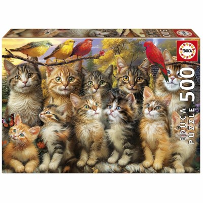 Puzzle Educa Gatitos y...