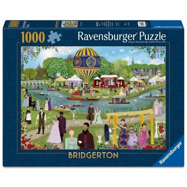 Puzle un domino komplekts Ravensburger Bridgerton 1000 Daudzums