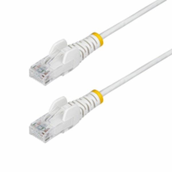 Kategoria 6 FTP RJ45 liitin Startech N6PAT300CMWHS Valkoinen 3 m