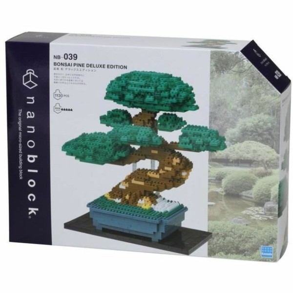 Konstruktsioon komplekt Nanoblock Bonsai Pine Deluxe Edition NB-039